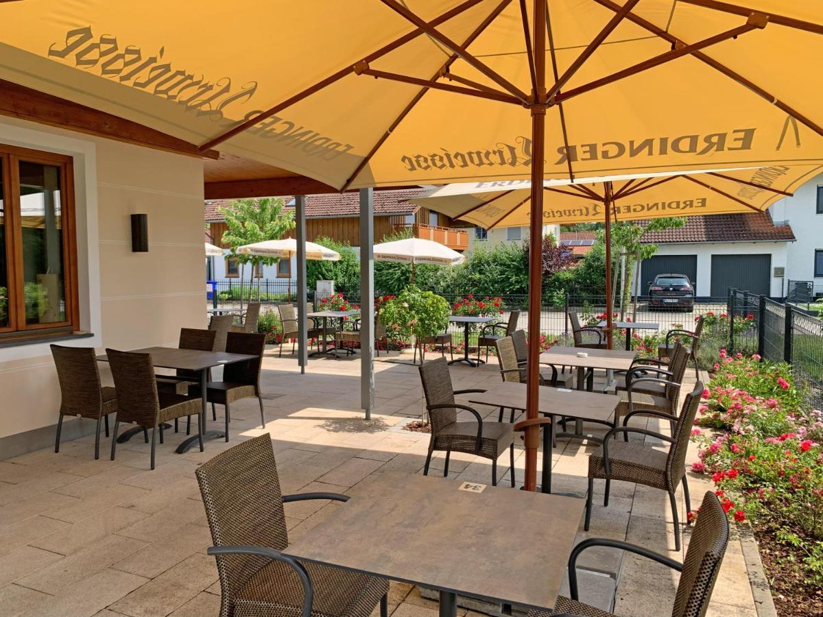 Hotel Heimfeld Restaurant Cafe Garching an Der Alz Ngoại thất bức ảnh