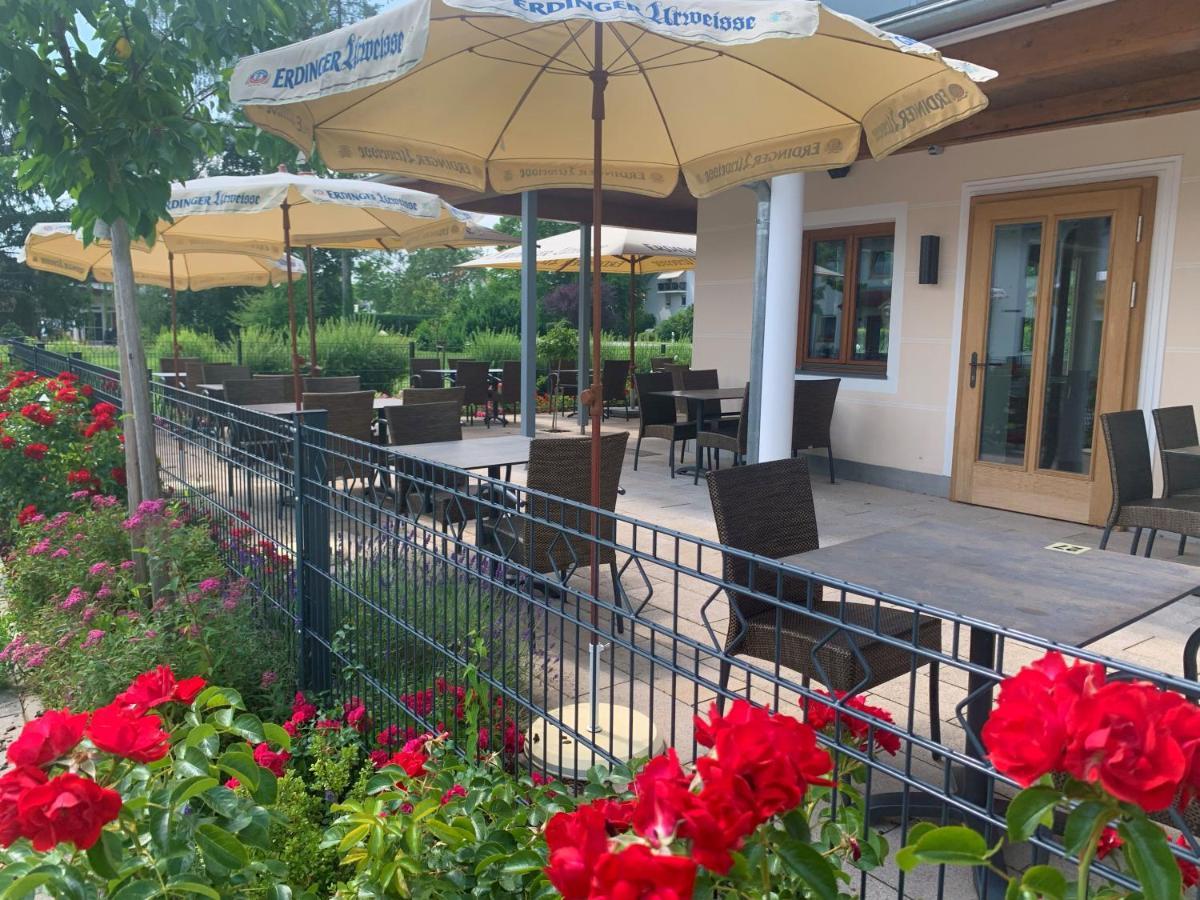 Hotel Heimfeld Restaurant Cafe Garching an Der Alz Ngoại thất bức ảnh